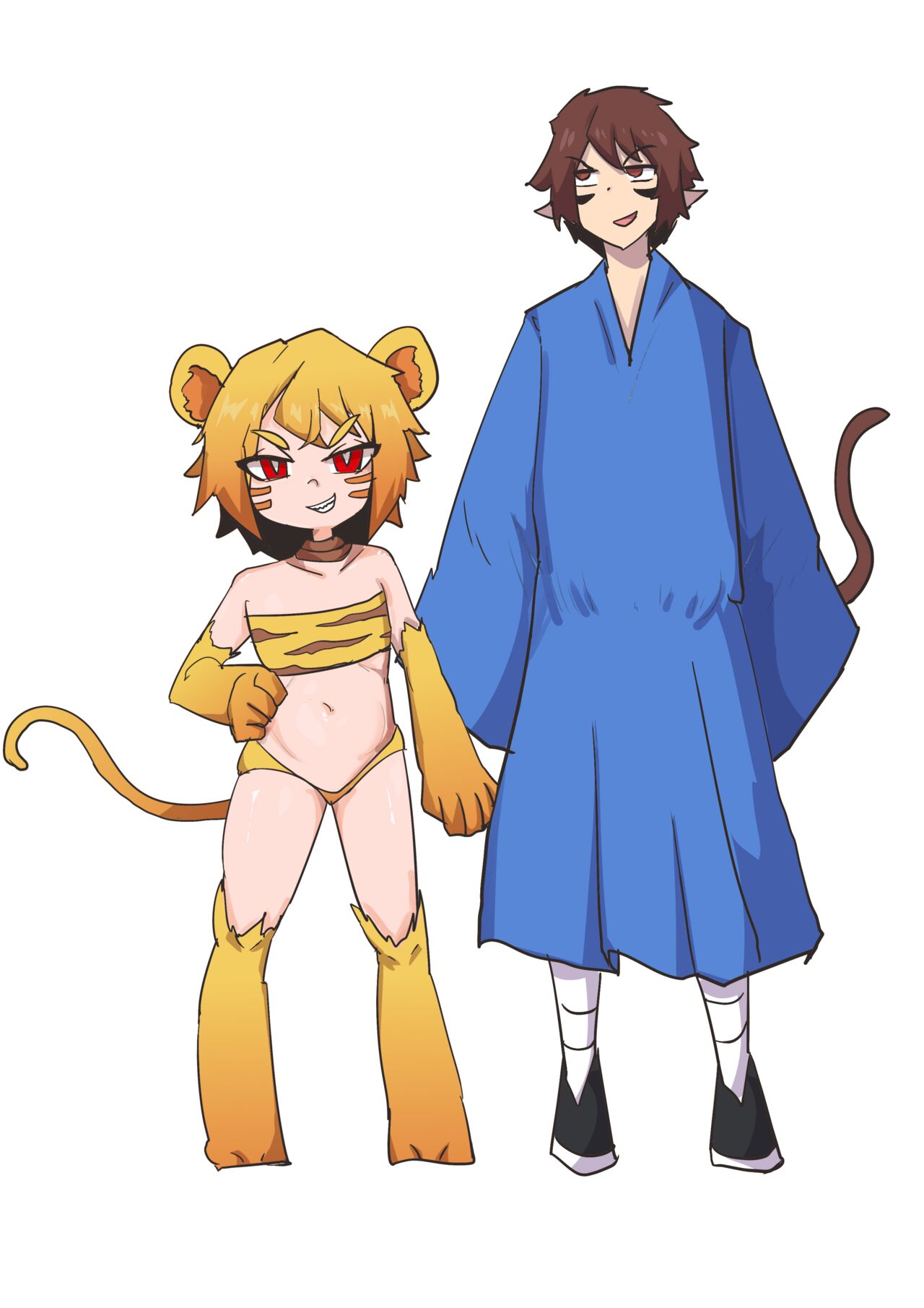 [PF画手] tiger girl vore全集