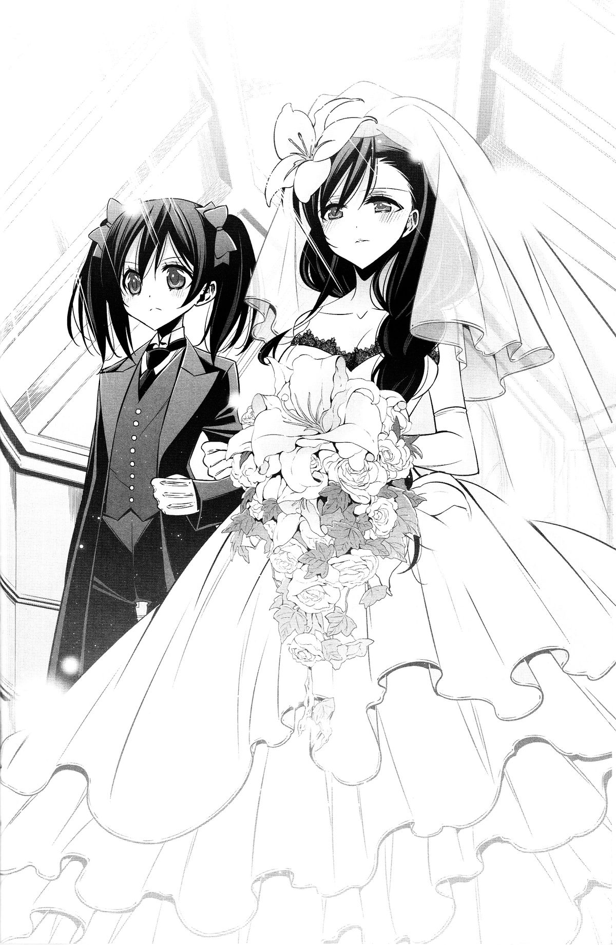 (C89) [Waterfall (Takano Saku)] Sasayaku You ni Koi o Shite (Love Live!) [Chinese] [沒有漢化]全集